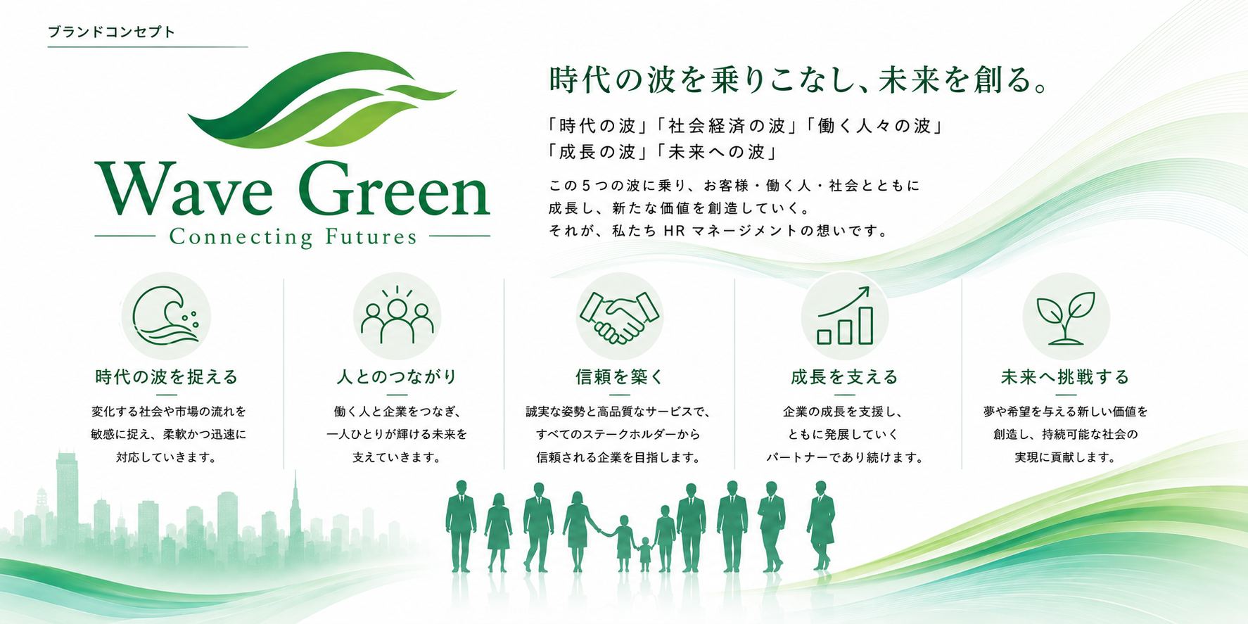 Wave Greenに込めた5つの想い